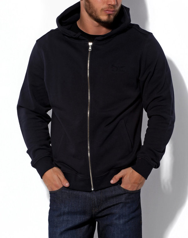 Hooded Zip Sweatshirt / Kapuzenjacke mit Reißverschluss Style 27057 MONTANA ORIGINAL