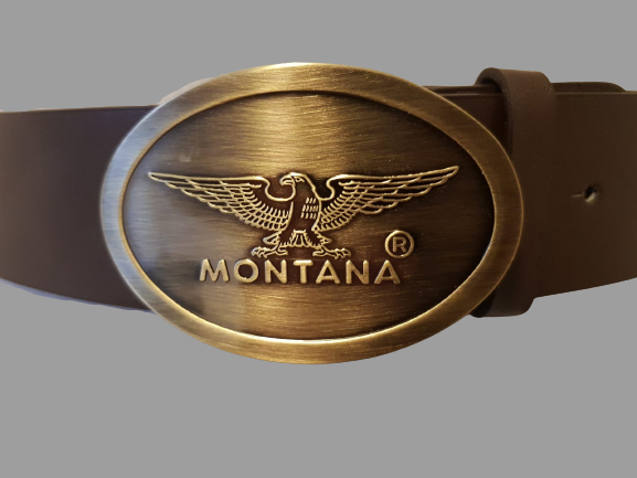 MONTANA Original Gürtel / Belt | Braun / Brown |  Style 31021