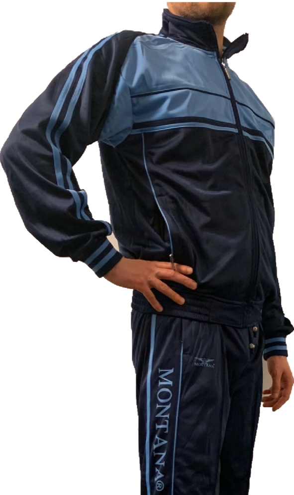 MONTANA Original Sportanzug / Sport Suit | Navy/Blau / Navy/Blue | Style 27051